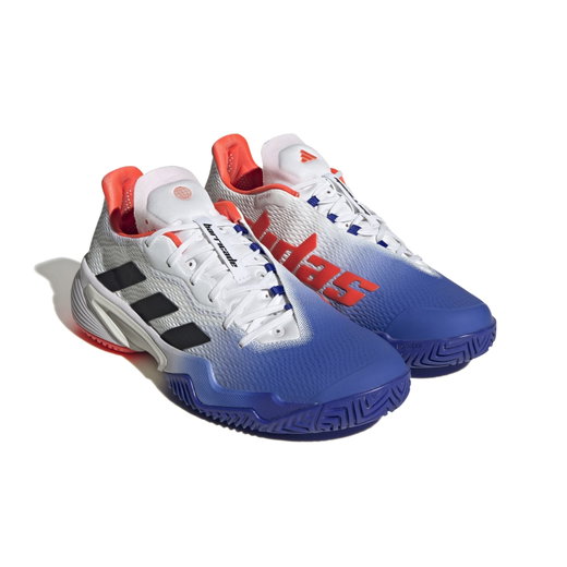 adidas Tennisschuhe Barricade Allcourt (Stabil) weiss/blau Herren